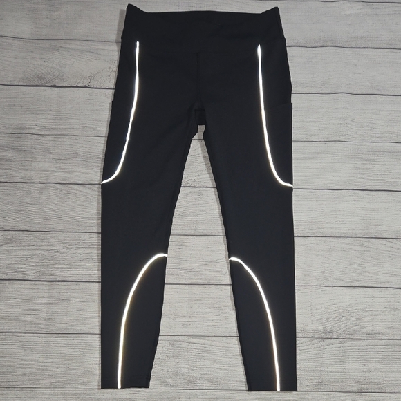 Outdoor Voices Women's Frost Knit 7/8 Legging Black Size L - Picture 1 of 9